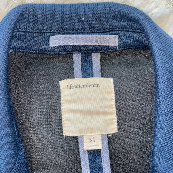 Life/After/Denim Navy Wool Blend Knit Jacket - Picture 3 of 4